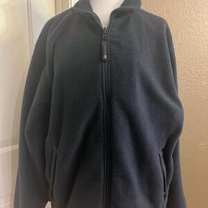 Men's Black Fleece Sweater size L